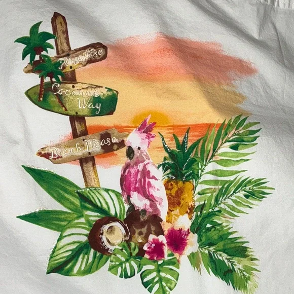 Tommy Bahama Ocean Adventure Long Sleeve Button-Up Shirt - Picture 5 of 9